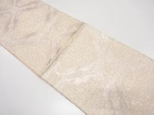 アンティーク　斜め格子に華紋織出し袋帯（材料）